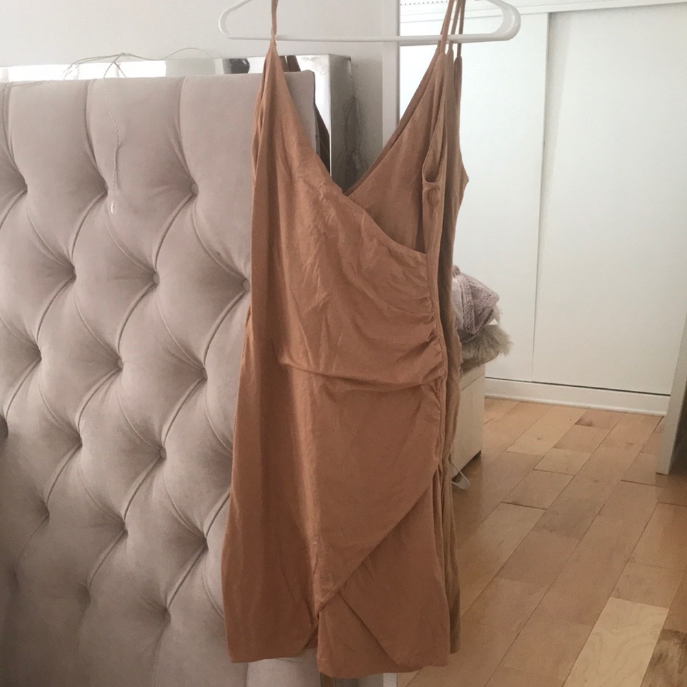 Light brown dress
